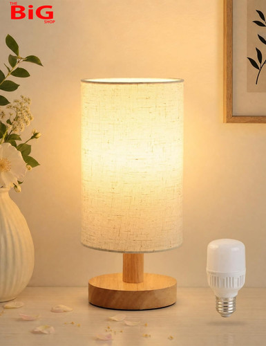 Bedside lamps mini wooden - mini,