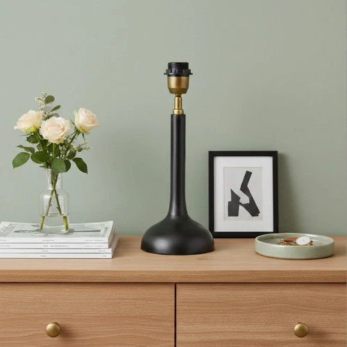 Aartin penny wood table - wood, lamp