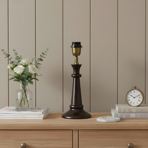 Fable wood table - wood, dark