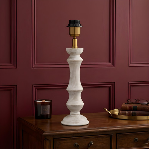 Eliza wood table - lamp,