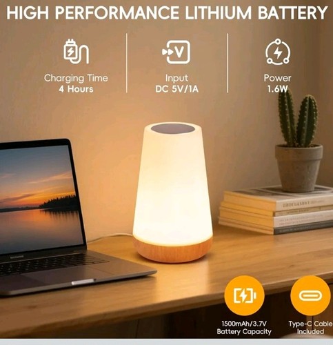 Wireless rgb table lamp - table,