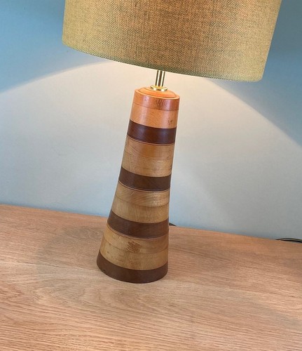 Vintage mid century turned - vintage,