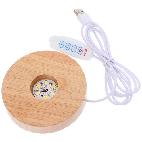 Multifunctional wood lamp base - multifunctional,