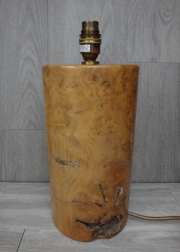 Solid wooden lamp - base,
